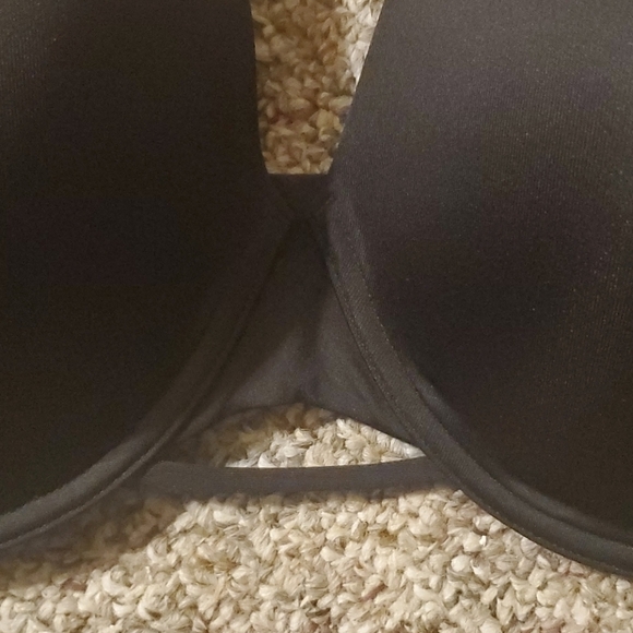 𝅺HANES Black Smooth Cup Underwire Bra Sz 2XL - Picture 2 of 5